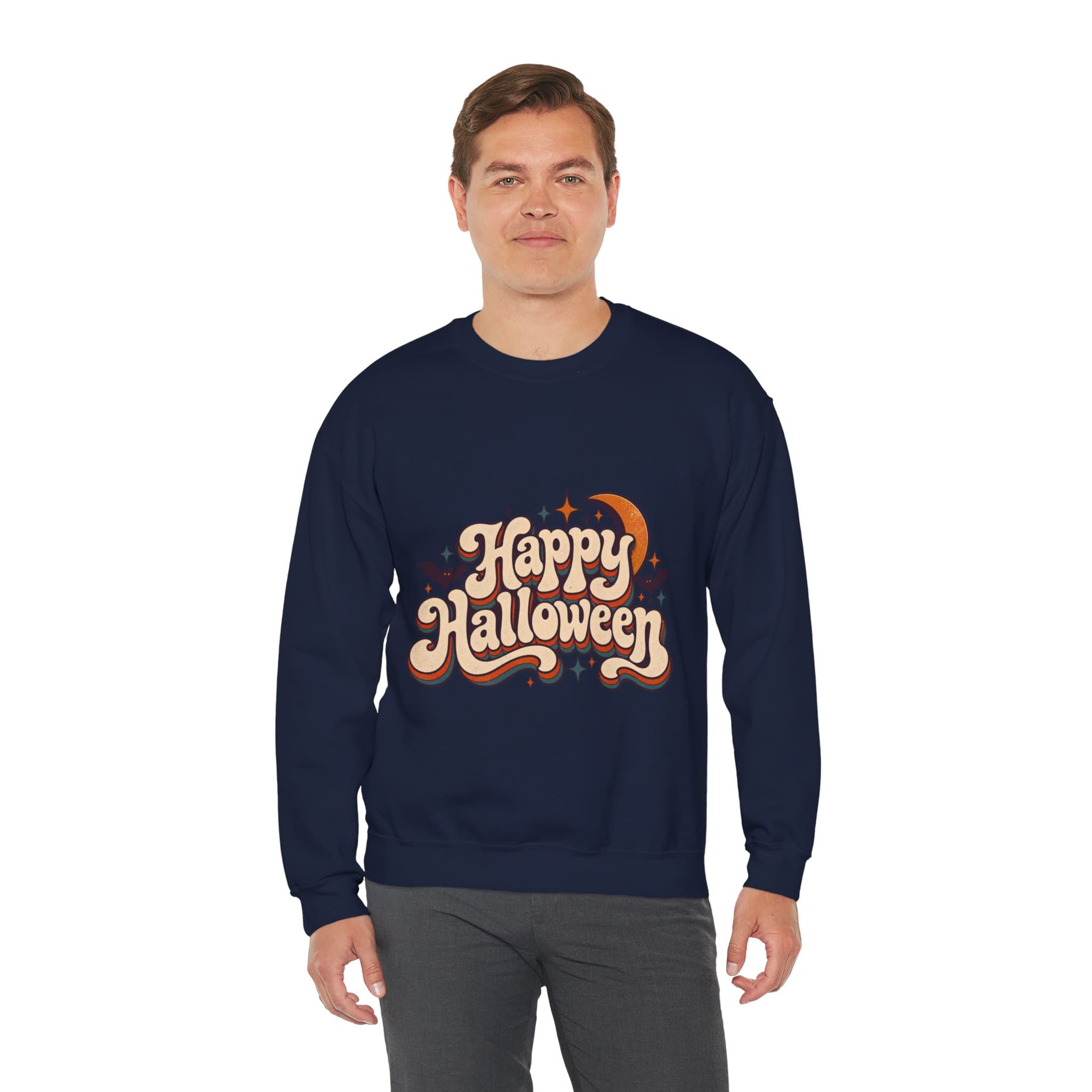Retro Happy Halloween crewneck