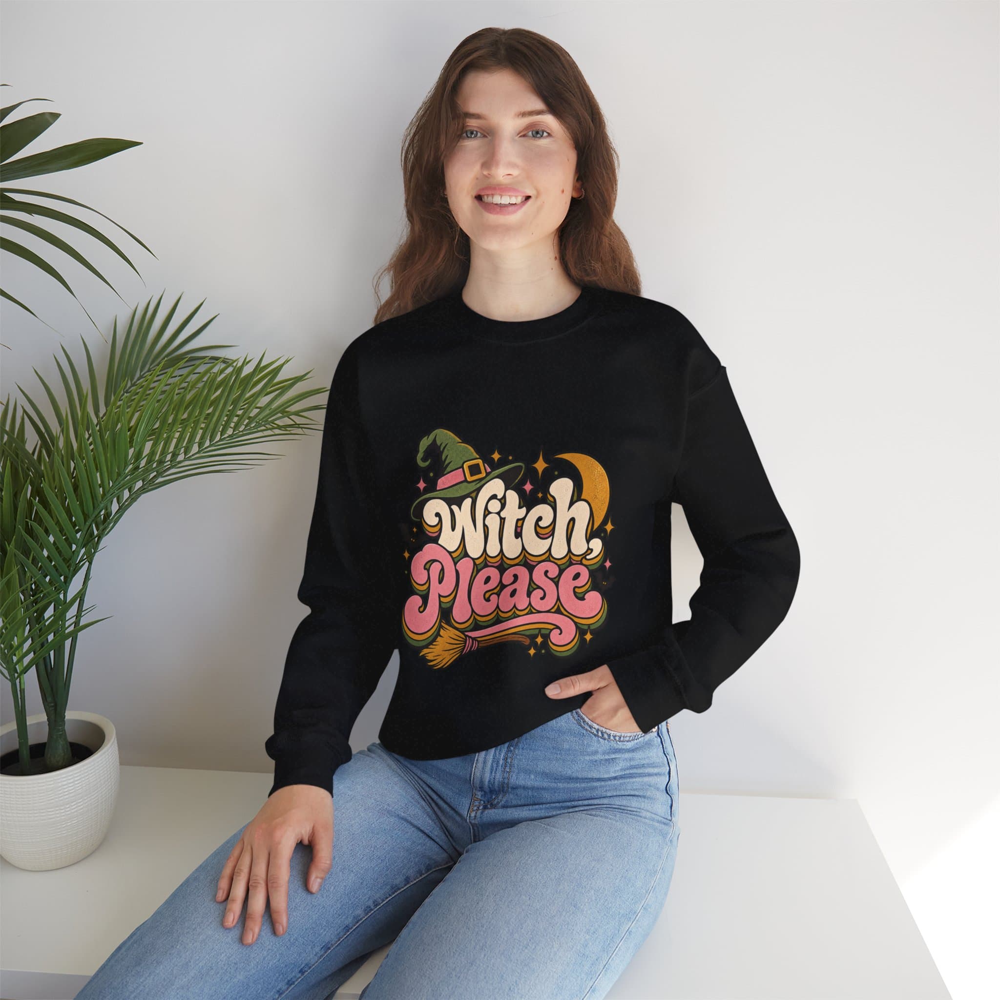 Witch Please crewneck sweatshirt